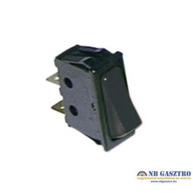Pillanat kapcsoló 30x11mm fekete 1NO 250V 16A sarus 6.3mm