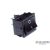 Billenőkapcsoló 19x22mm fekete 2NO 250V 10A  sarus 4.8mm