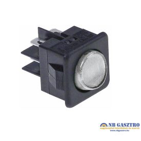   Billenő kapcsoló 27,8x25mm fehér 2CO 250V 16A  sarus 6.3mm