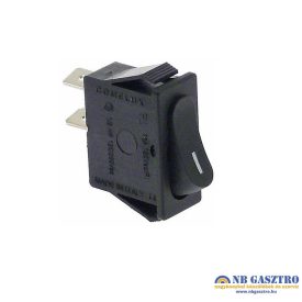 Pillanat kapcsoló 30x11mm fekete 1NO 250V 16A sarus 6.3mm