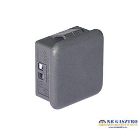 Vak kapcsoló 27,8x25mm fekete 2CO 