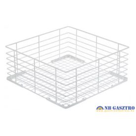 40x40 cm UNIVERZÁLIS mosogatókosár; Magasság: 17 cm