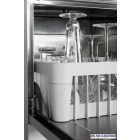 Stalgast - 35 x 35 cm IPARI POHÁRMOSOGATÓGÉP; ÖBLÍTŐ ÉS MOSÓSZER ADAGOLÓVAL