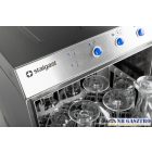 Stalgast - 35 x 35 cm IPARI POHÁRMOSOGATÓGÉP; ÖBLÍTŐ ÉS MOSÓSZER ADAGOLÓVAL