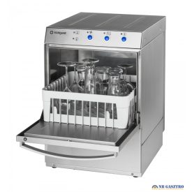   Stalgast 40 x 40 cm IPARI POHÁRMOSOGATÓGÉP ÖBLÍTŐSZER ÉS MOSÓSZER ADAGOLÓVAL