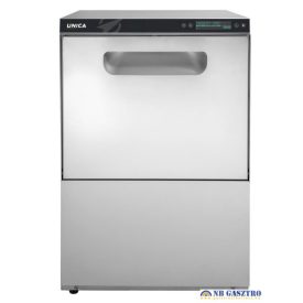   PRÉMIUM DIGITÁLIS 40 x 40 cm IPARI TÁNYÉR ÉS POHÁRMOSOGATÓGÉP; ÖBLÍTŐ ÉS MOSÓSZER ADAGOLÓVAL ÉS ÜRÍTŐSZIVATTYÚVAL