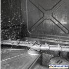 FRISSVÍZES 50 x 50 cm IPARI TÁNYÉR ÉS POHÁRMOSOGATÓGÉP; ÖBLÍTŐ ÉS MOSÓSZER ADAGOLÓVAL ÉS ÜRÍTŐSZIVATTYÚVAL